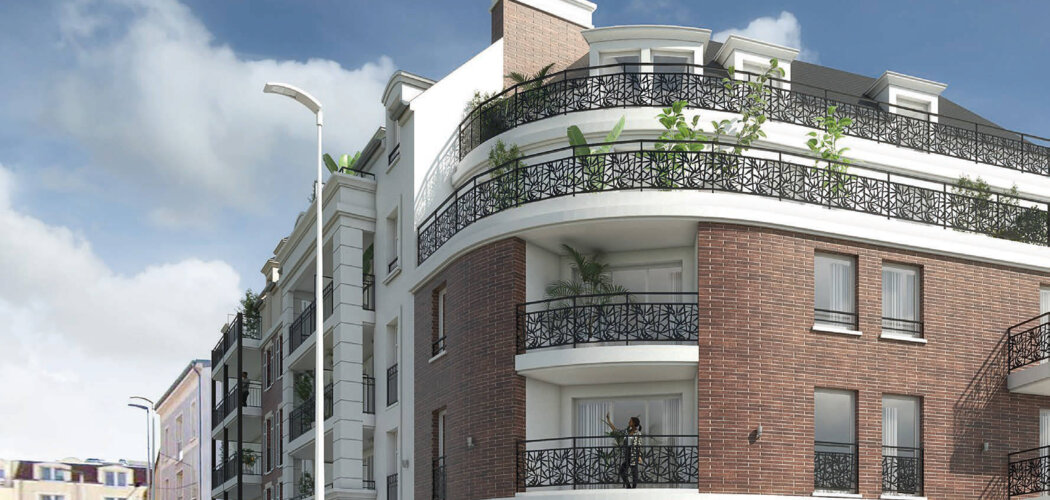 Programme immobilier neuf 98 République - Le Blanc-Mesnil : appartements neufs du 2 au 5 pièces en plein centre-ville (93150) - Référence : 14941