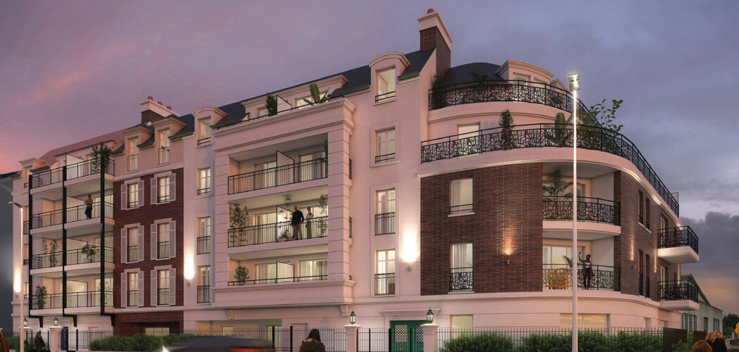 Programme immobilier neuf 98 République - Le Blanc-Mesnil : appartements neufs du 2 au 5 pièces en plein centre-ville (93150) - Référence : 14941