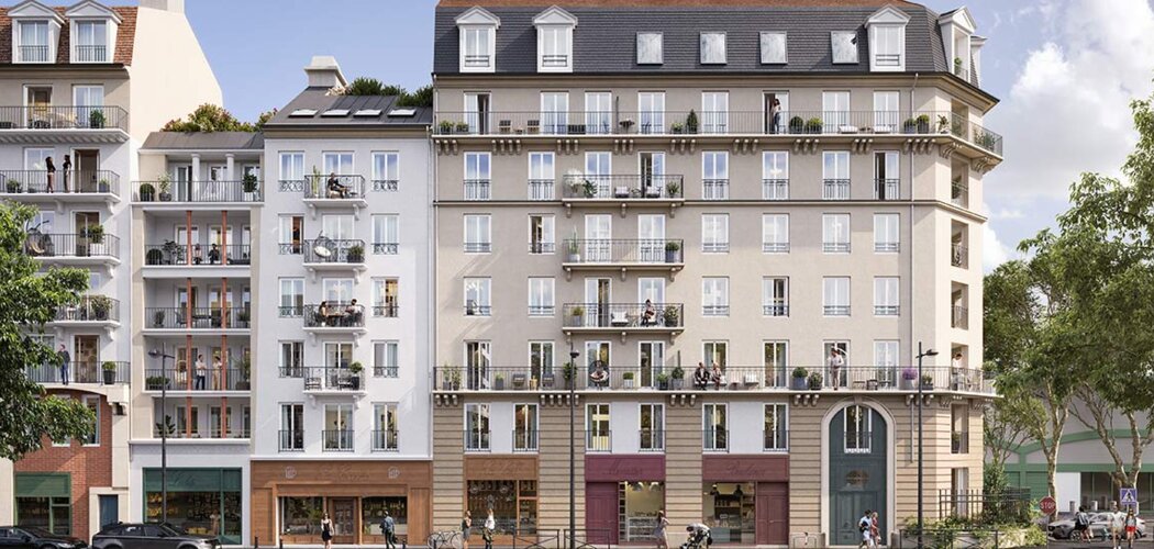 Programme immobilier neuf Maestria - Le Blanc-Mesnil : Appartements studio–T4 avec terrasses, parking sécurisé et proximité aéroport Paris-Le Bourget (93150) - Référence : 14809