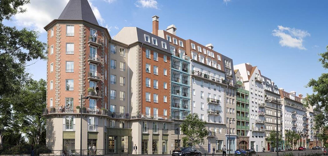 Programme immobilier neuf Maestria - Le Blanc-Mesnil : Appartements studio–T4 avec terrasses, parking sécurisé et proximité aéroport Paris-Le Bourget (93150) - Référence : 14809