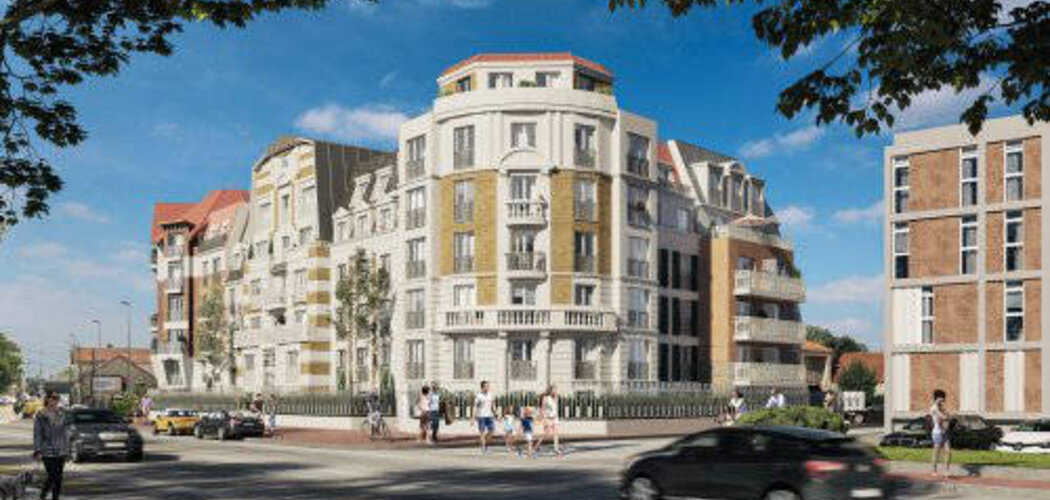 Programme immobilier neuf LA RÉSIDENCE DES PETITS PONTS - Le Blanc-Mesnil : Appartements studio–T5 avec terrasses, ascenseur et proximité RER B à 16 min à pied (93150) - Référence : 18006