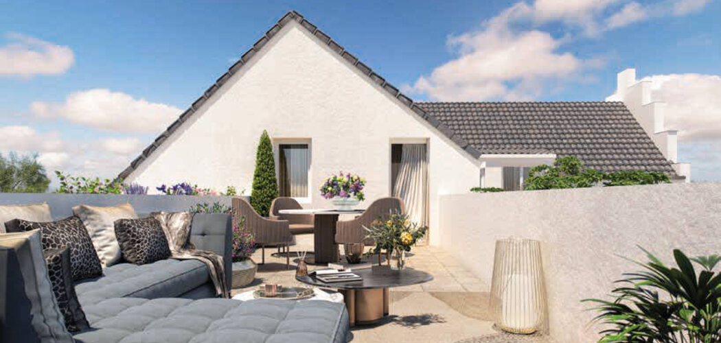 Programme immobilier neuf LA RÉSIDENCE DES PETITS PONTS - Le Blanc-Mesnil : Appartements studio–T5 avec terrasses, ascenseur et proximité RER B à 16 min à pied (93150) - Référence : 18006