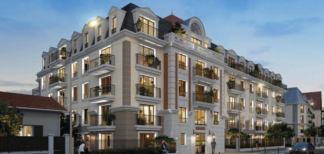 Programme immobilier neuf Villa Comtesse - Le Blanc-Mesnil : Appartements T2–T5 avec terrasses, jardins privatifs et proximité quartier de la Molette (93150) - Référence : 14741