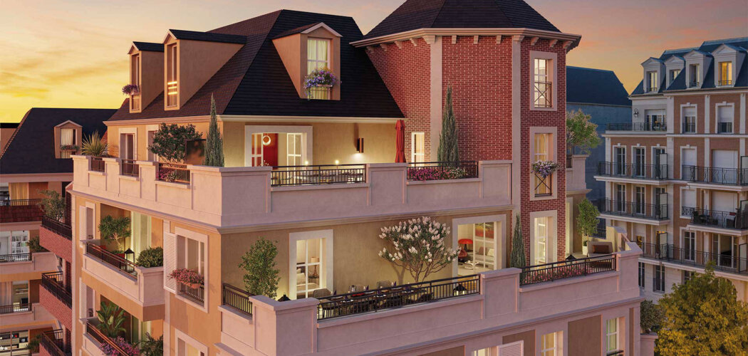 Programme immobilier neuf Villa Auber - Le Blanc-Mesnil : Appartements T2–T5 avec terrasses, parking sécurisé et proximité centre-ville (93150) - Référence : 14654