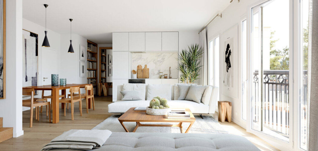 Programme immobilier neuf Les Terrasses d'Amelia - Le Blanc-Mesnil : Appartements T2–T5 avec terrasses, parking sécurisé et proximité RER B gare de Drancy (93150) - Référence : 7120