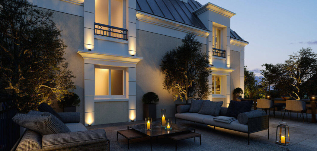 Programme immobilier neuf Les Terrasses d'Amelia - Le Blanc-Mesnil : Appartements T2–T5 avec terrasses, parking sécurisé et proximité RER B gare de Drancy (93150) - Référence : 7120