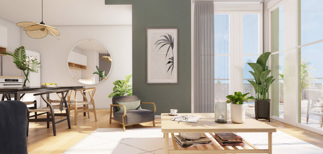 Programme immobilier neuf Village Eiffel 3 - Lot 4 - Le Blanc-Mesnil en plein quartier La Molette (93150) - Référence : 16708