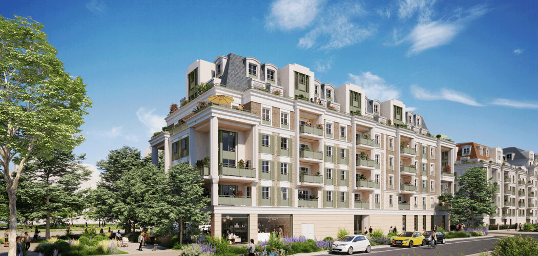 Programme immobilier neuf Village Eiffel 3 - Lot 4 - Le Blanc-Mesnil en plein quartier La Molette (93150) - Référence : 16708
