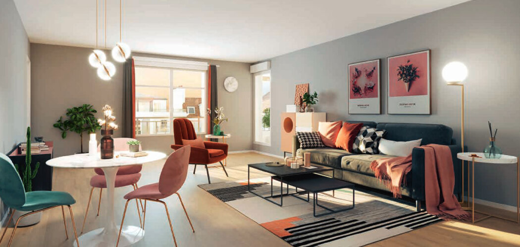 Programme immobilier neuf LE BLANC MESNIL A. BRIAND - Le Blanc-Mesnil : maisons et appartements neufs avec jardins près des transports (93150) - Référence : 14185