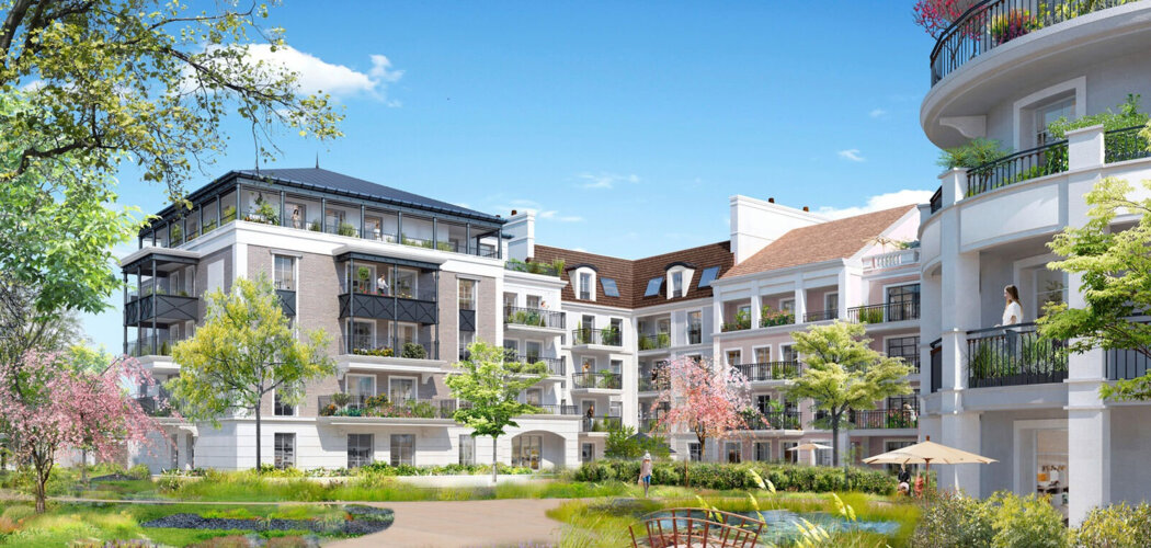 Programme immobilier neuf LE BLANC MESNIL A. BRIAND - Le Blanc-Mesnil : maisons et appartements neufs avec jardins près des transports (93150) - Référence : 14185