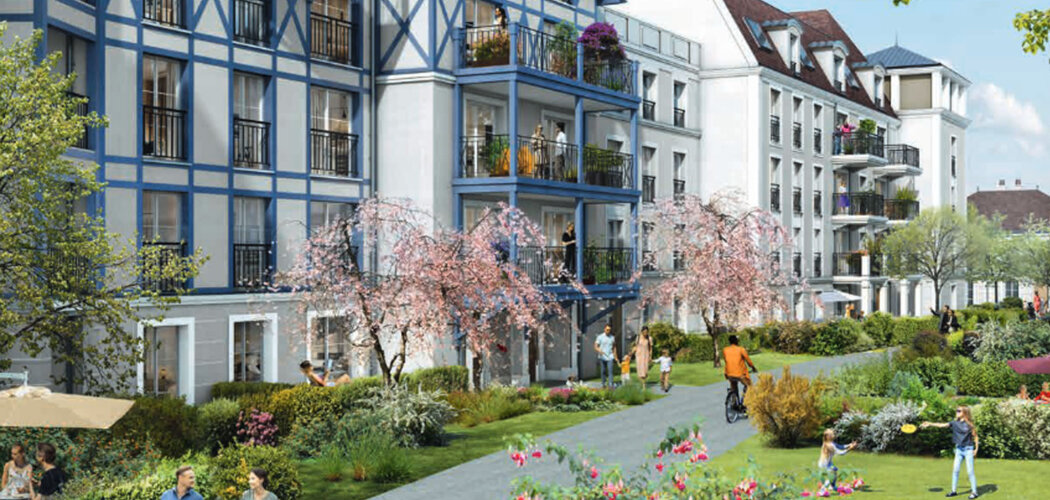 Programme immobilier neuf LE BLANC MESNIL A. BRIAND - Le Blanc-Mesnil : maisons et appartements neufs avec jardins près des transports (93150) - Référence : 14185