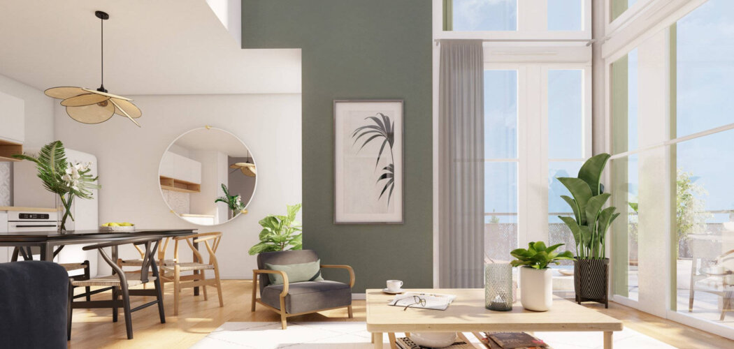 Programme immobilier neuf Village Eiffel 2 - Lot 2 - Le Blanc-Mesnil nouveau quartier proche du parc (93150) - Référence : 16415