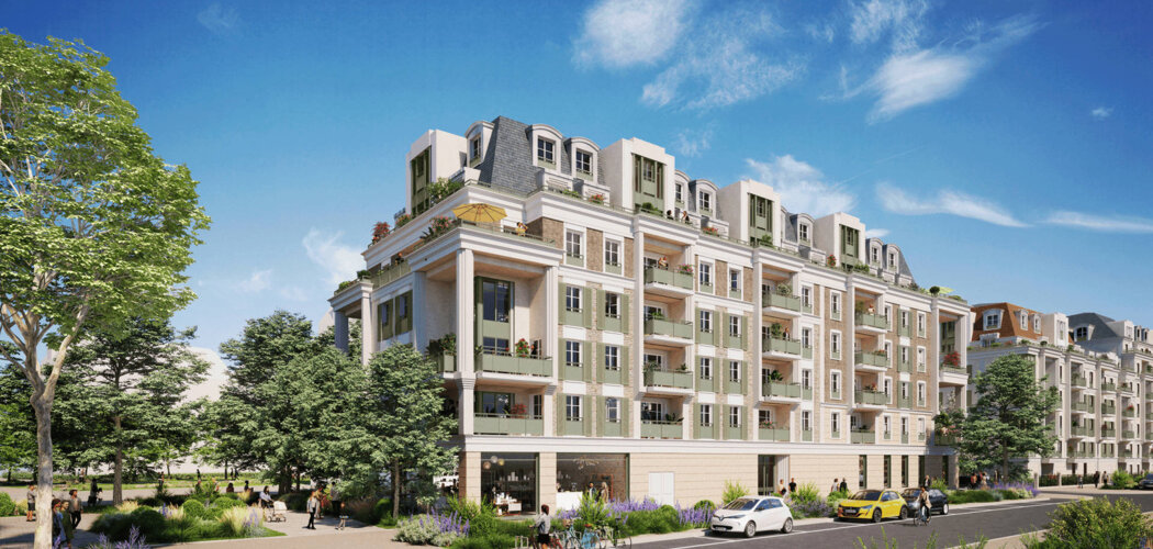 Programme immobilier neuf Village Eiffel 2 - Lot 2 - Le Blanc-Mesnil nouveau quartier proche du parc (93150) - Référence : 16415
