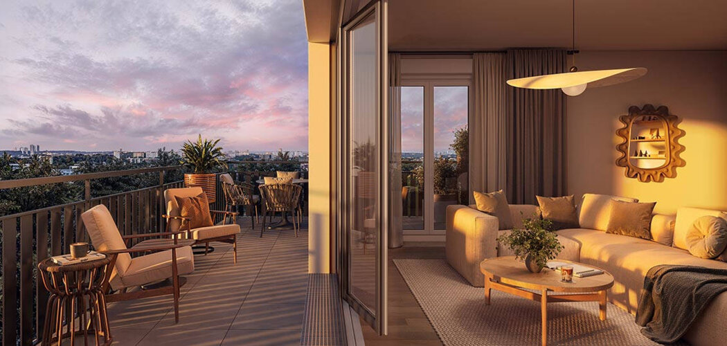 Programme immobilier neuf PARC HORIZONS - Le Blanc-Mesnil proche du centre et du RER B (93150) - Référence : 16500