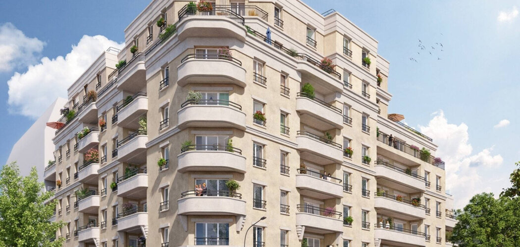 Programme immobilier neuf LES TERRASSES D'ARIANE - Le Blanc-Mesnil proche futur métro ligne 17 (93150) - Référence : 16263