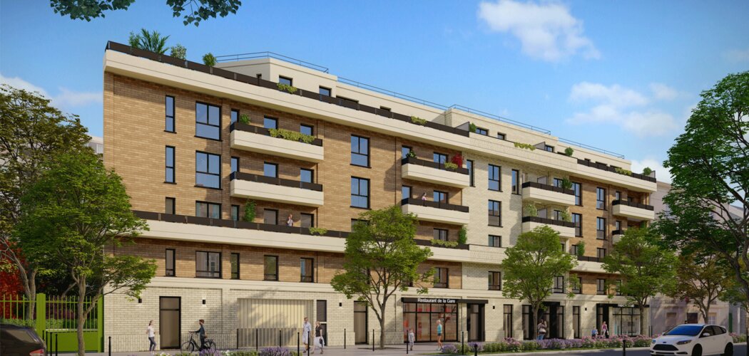 Programme immobilier neuf L’ARIANE - Le Bourget à deux pas du RER B (93350) - Référence : 16543