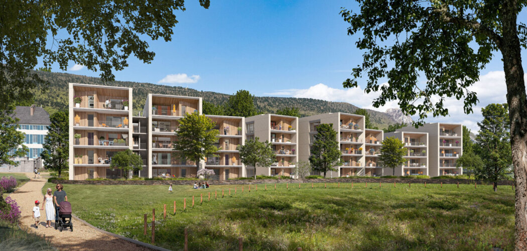 Programme immobilier neuf Le Domaine de Buttet - Le Bourget-du-Lac : appartements neufs T2–T5 à 10 min de la plage (73370) - Référence : 15738