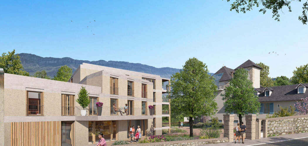 Programme immobilier neuf Le Domaine de Buttet - Le Bourget-du-Lac : appartements neufs T2–T5 à 10 min de la plage (73370) - Référence : 15738