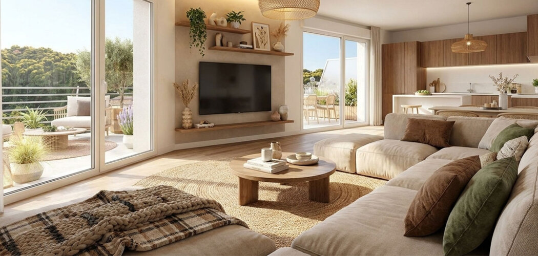 Programme immobilier neuf Côté Cannet - Le Cannet appartements avec terrasse près de Cannes (06110) - Référence : 17601