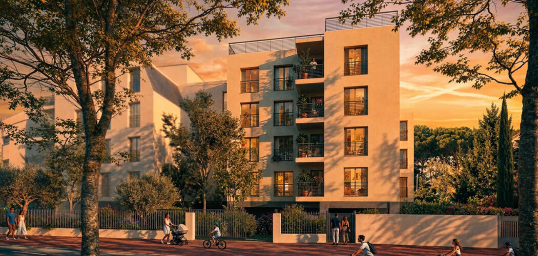 Programme immobilier neuf Villa Monod - Le Cannet proche de Cannes Sophia Antipolis et des plages (06110) - Référence : 18494
