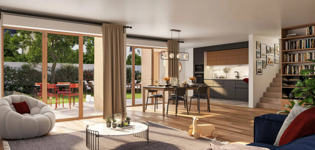 Programme immobilier neuf VILLA KLEBER - VILLA KLEBER - TR1 -  Le Chesnay : villas et appartements neufs de 3 à 6 pièces à 15 min de la gare (78150) - Référence : 15338