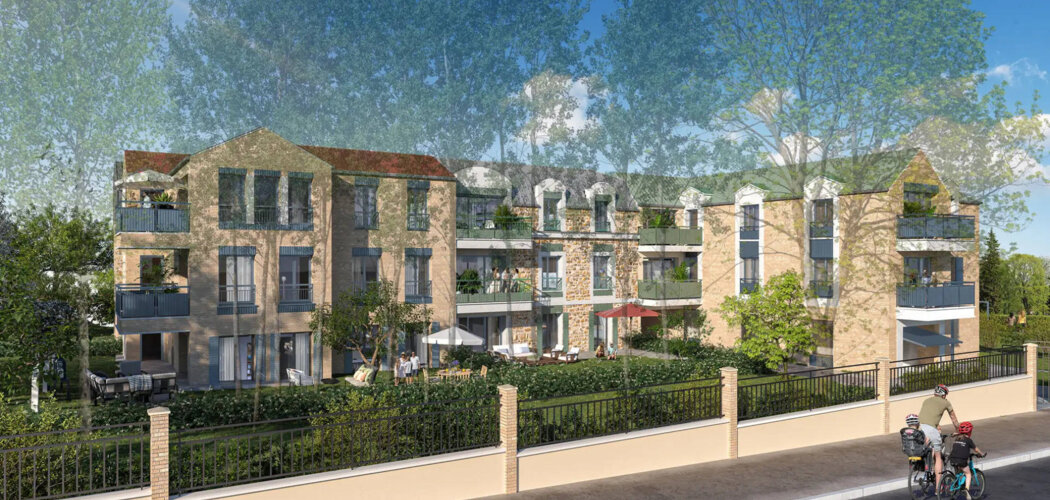 Programme immobilier neuf VILLA KLEBER - VILLA KLEBER - TR1 -  Le Chesnay : villas et appartements neufs de 3 à 6 pièces à 15 min de la gare (78150) - Référence : 15338