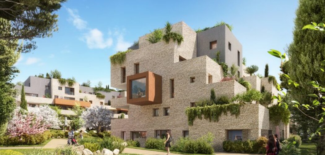 Programme immobilier neuf CARRE D'ASTRES -  Le Crès : appartements neufs du 2 au 4 pièces au pied du lac (34920) - Référence : 15128