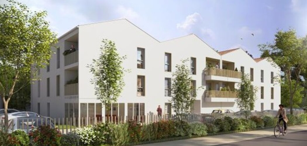 Programme immobilier neuf Hexagone - Le Fenouiller : 24 logements neufs T2–T3 à 10 min de Saint-Gilles-Croix-de-Vie (85800) - Référence : 15918