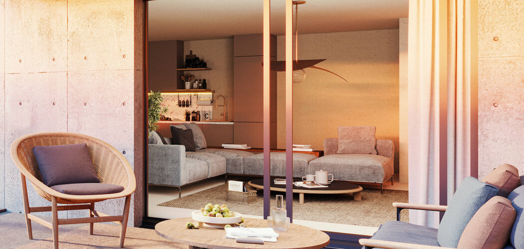 Programme immobilier neuf PATIO NEMA - Le Grau-du-Roi : appartements neufs du 2 au 4 pièces à 250m des plages (30240) - Référence : 14763