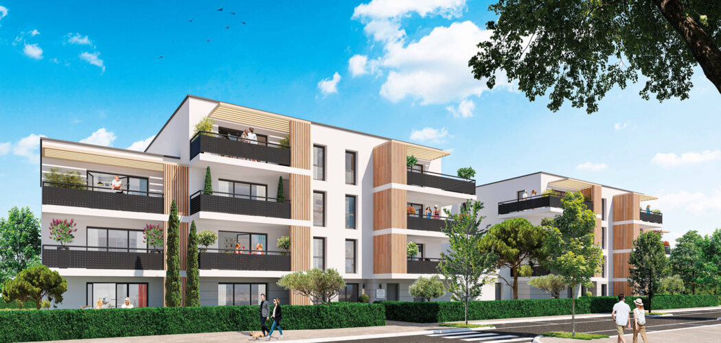 Programme immobilier neuf LES JARDINS DE LA COTE D ALBATRE - Le Havre à proximité des commerces et du centre (76600) - Référence : 12374