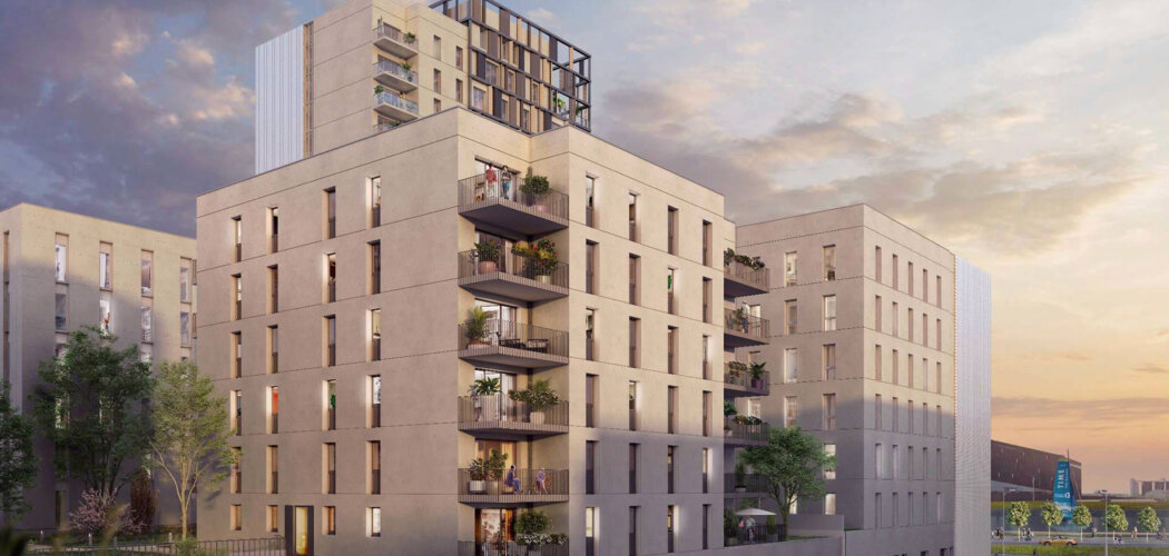 Programme immobilier neuf Expression 360 - Le Havre : appartements neufs du 2 au 3 pièces près du bassin de Vauban (76600) - Référence : 15556