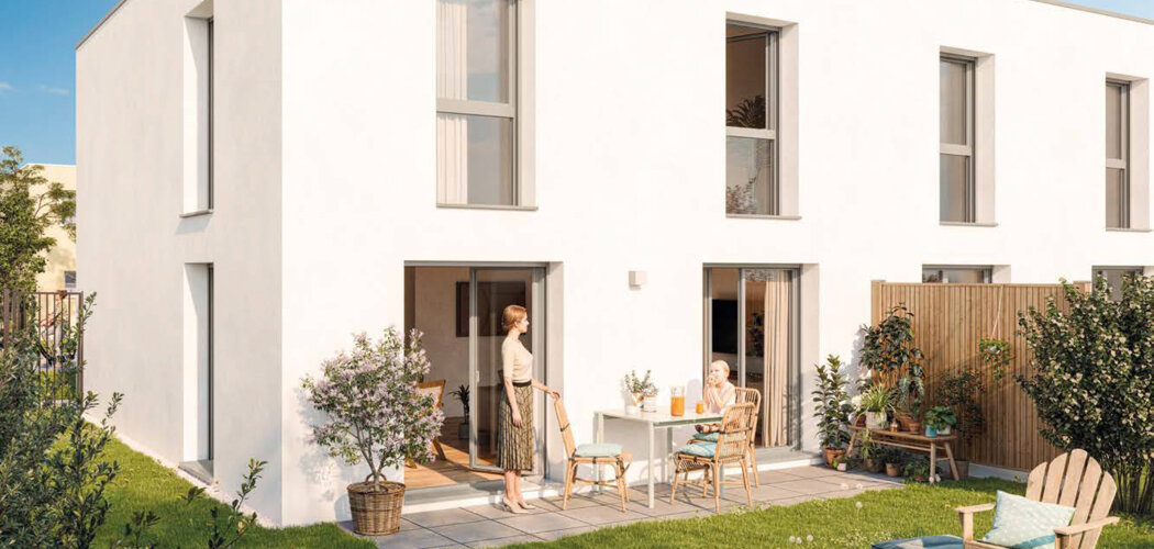 Programme immobilier neuf Domaine du bois flotté - Le Havre Maisons contemporaines à quelques minutes à vélo (76600) - Référence : 12375