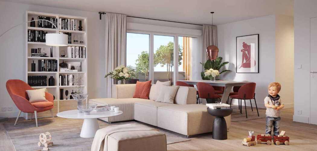 Programme immobilier neuf Résidence Carmin - Le Havre proche de la plage (76600) - Référence : 15991