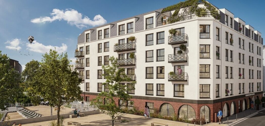 Programme immobilier neuf Carré LH - Le Havre : résidence étudiante LMNP du studio au 7 pièces en quartier universitaire (76600) - Référence : 15153