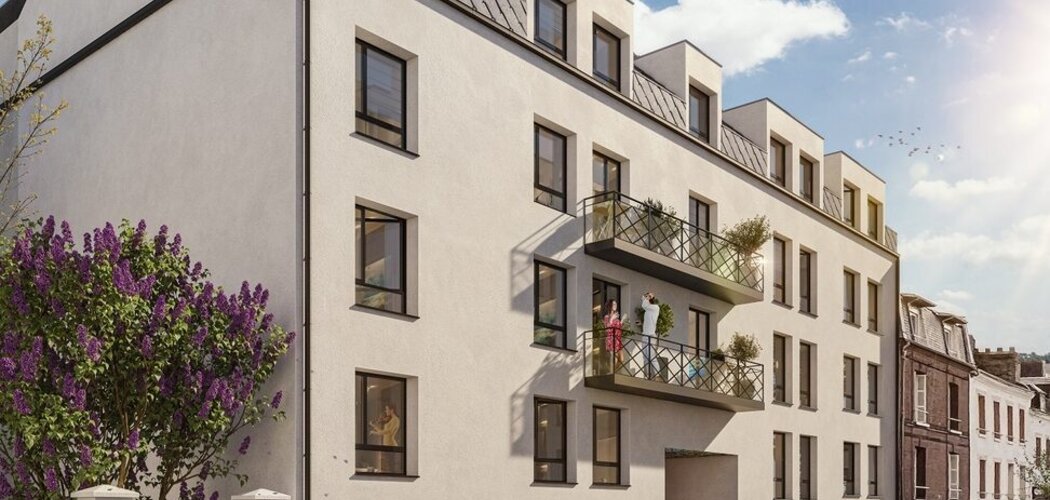 Programme immobilier neuf Carré LH - Le Havre : résidence étudiante LMNP du studio au 7 pièces en quartier universitaire (76600) - Référence : 15153