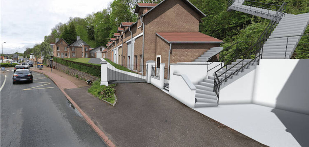 Programme immobilier neuf LES CORDERIES - Le Houlme : maisons neuves et appartements à 7 min de la gare, proximité Rouen (76770) - Référence : 13352