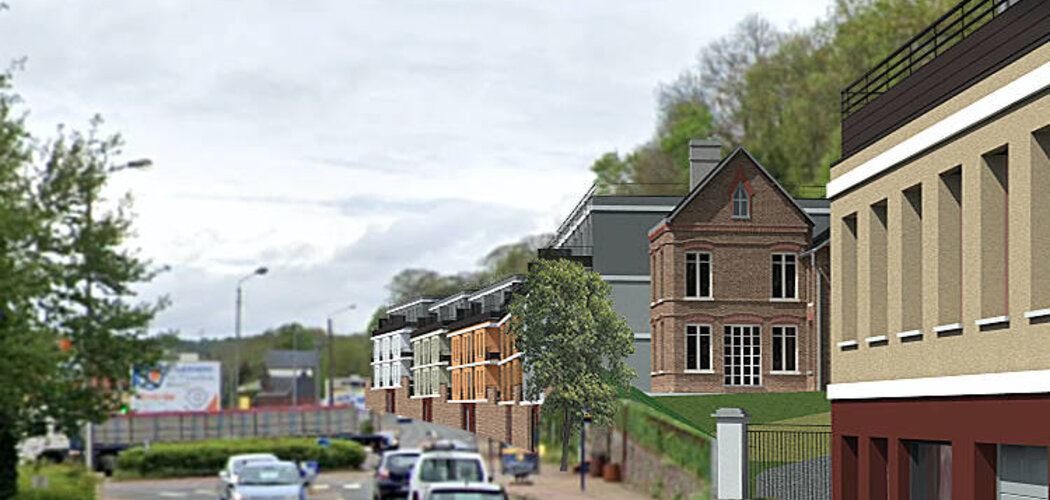 Programme immobilier neuf LES CORDERIES - Le Houlme : maisons neuves et appartements à 7 min de la gare, proximité Rouen (76770) - Référence : 13352