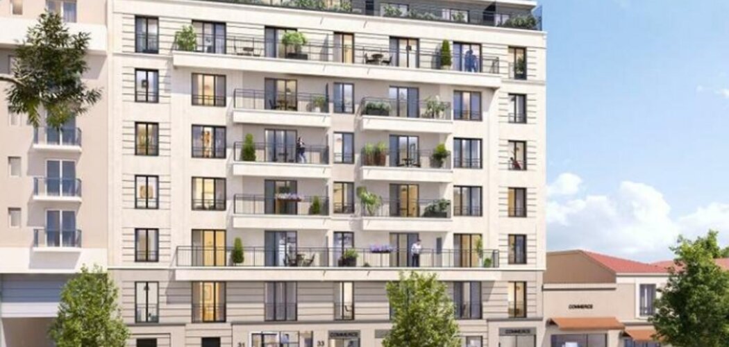 Programme immobilier neuf KARACTERE - Le Kremlin-Bicêtre : appartements neufs du studio au T5 à 300 m de la Porte d'Italie (94270) - Référence : 15923