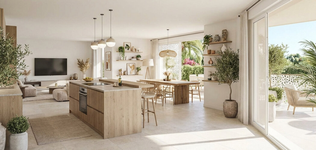 Programme immobilier neuf PURE BAY - Le Lavandou au coeur de Saint-Clair (83980) - Référence : 14028