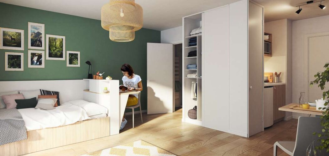 Programme immobilier neuf RUBIK - Le Mans : 94 studios neufs LMNP proche de la place George Washington (72000) - Référence : 15772