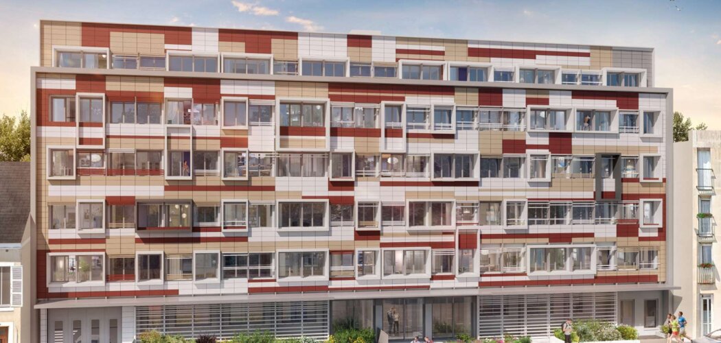 Programme immobilier neuf RUBIK - Le Mans : 94 studios neufs LMNP proche de la place George Washington (72000) - Référence : 15772