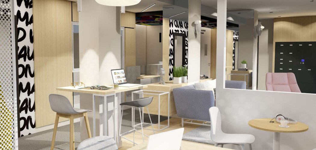 Programme immobilier neuf RUBIK - Le Mans : 94 studios neufs LMNP proche de la place George Washington (72000) - Référence : 15772