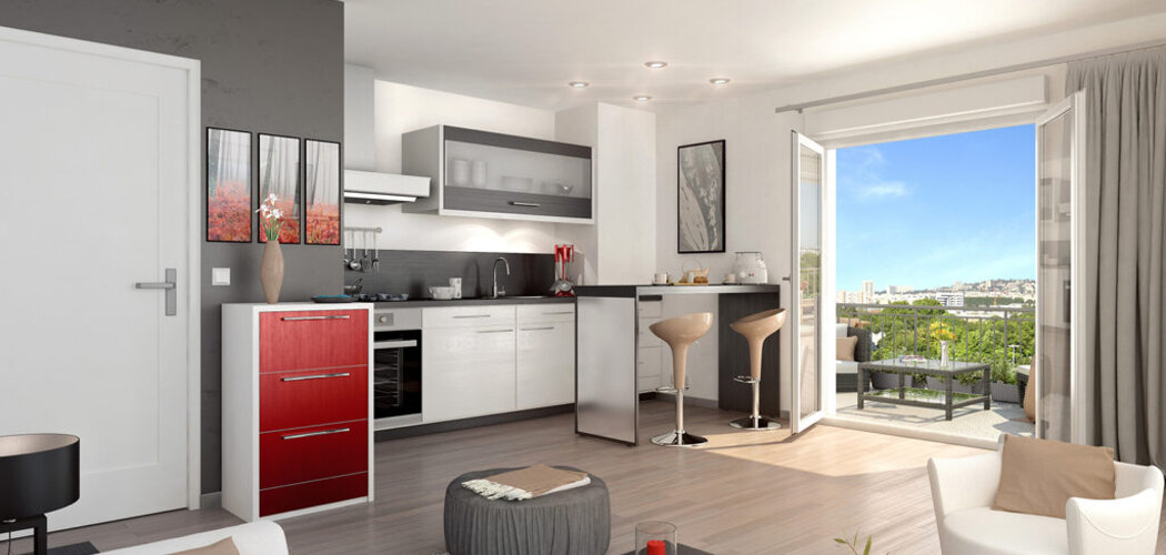 Programme immobilier neuf HARMONIE - Le Mans : appartements neufs du 2 au 4 pièces en quartier Beaulieu (72000) - Référence : 10170