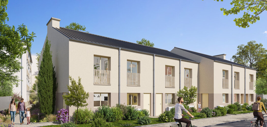 Programme immobilier neuf Le Clos Beaufils - Le Mans cadre résidentiel au cœur de Jean Jaurès (72000) - Référence : 18180