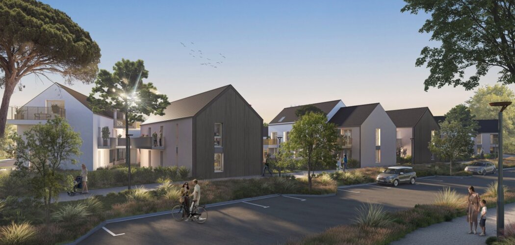 Programme immobilier neuf LES BOSQUETS TR.1 - Le Mans écoquartier à deux pas du centre (72000) - Référence : 16101