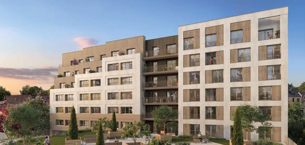Programme immobilier neuf Epsilon - Le Mans résidence de service à deux pas de la gare SNCF (72000) - Référence : 16106
