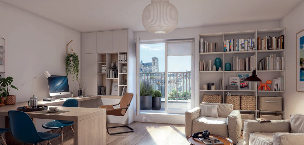 Programme immobilier neuf LA CALANDRE - Le Mans résidence étudiante rive droite à proximité centre-ville (72000) - Référence : 13287