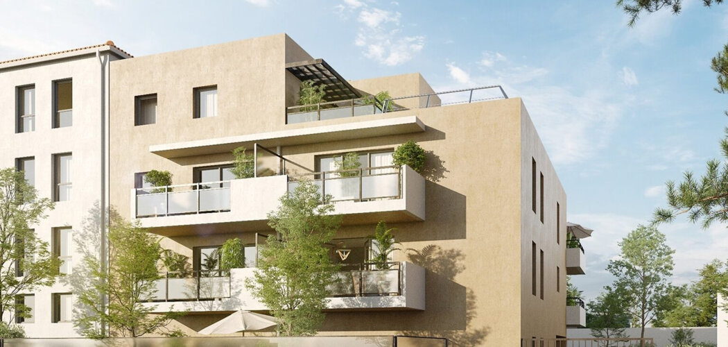 Programme immobilier neuf Le Clos des Pinèdes - Le Muy appartements neufs en Provence (83490) - Référence : 17801