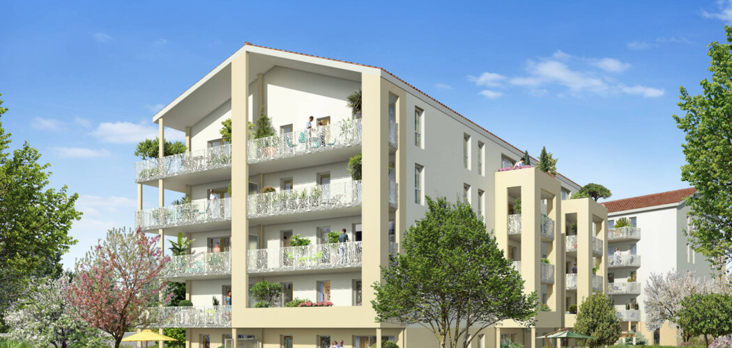 Programme immobilier neuf Les Loges de Bayard - Le Péage-de-Roussillon : Appartements T2–T4 avec jardins, parking sécurisé et Prêt à Taux Zéro à 20 min de Vienne (38550) - Référence : 13441