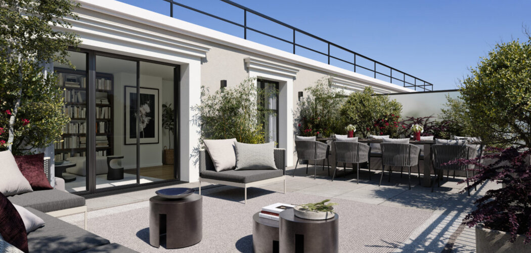 Programme immobilier neuf Le Jardin du Pont de Bry - Le Perreux-sur-Marne : appartements neufs du 2 au 5 pièces en bord de Marne (94170) - Référence : 14967